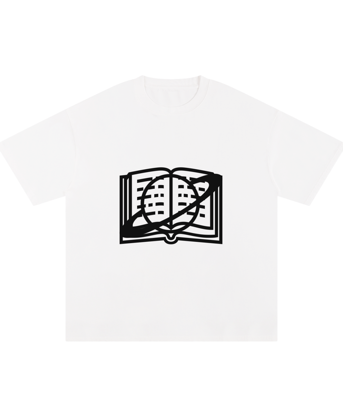 ONEGLYPH Open Book Symbol Tee