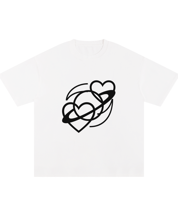 ONEGLYPH Linked Hearts Symbol Tee