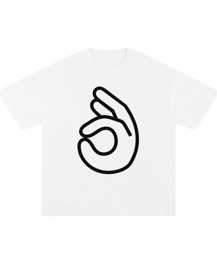 ONEGLYPH OK Hand Symbol Tee