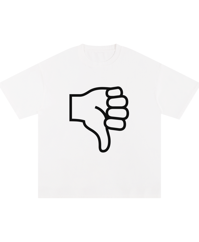ONEGLYPH Thumbs Down Symbol Tee