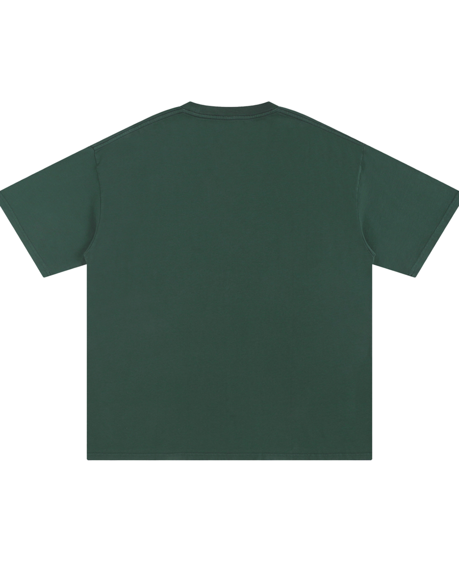 ONEGLYPH R Letter Tee — Dark Colours | Single Glyph Cotton Tee
