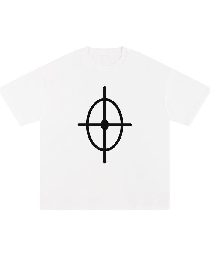 ONEGLYPH Coordinates Crosshair Symbol Tee