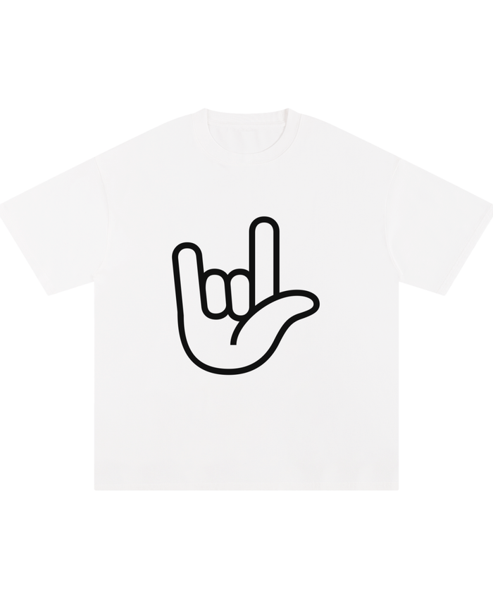 ONEGLYPH Love You Hand Symbol Tee