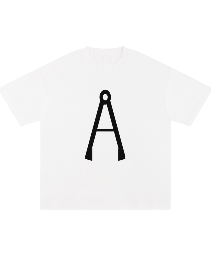 ONEGLYPH Drafting Compass Symbol Tee