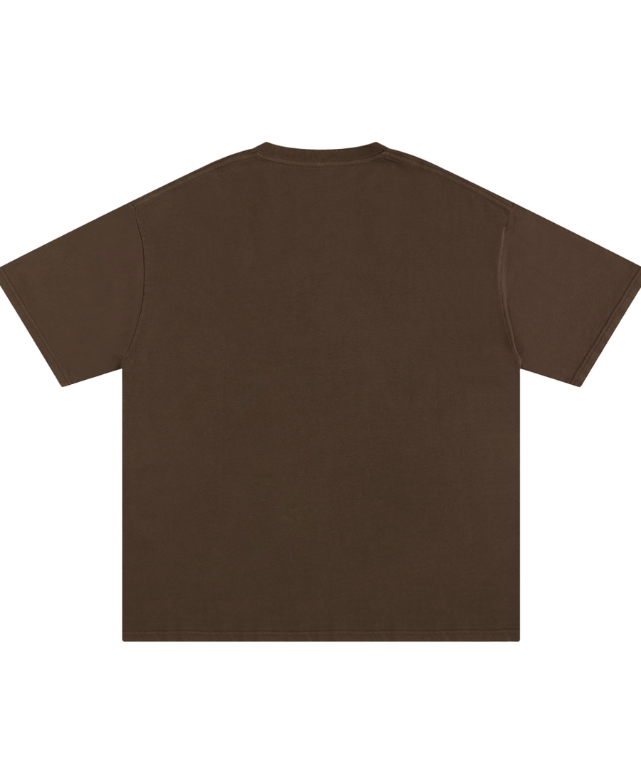 ONEGLYPH R Letter Tee — Dark Colours | Single Glyph Cotton Tee