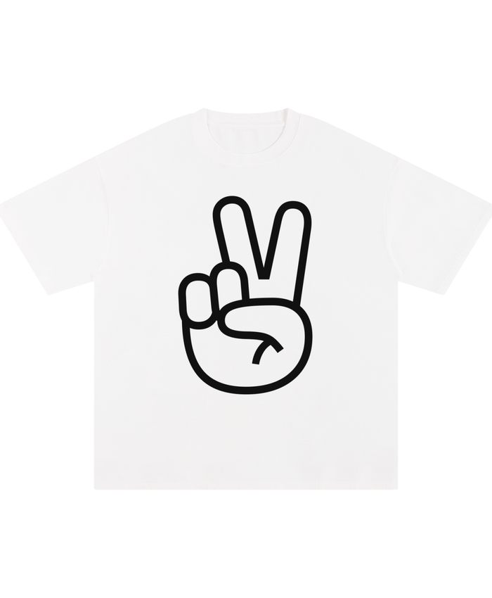 ONEGLYPH Peace Hand Symbol Tee