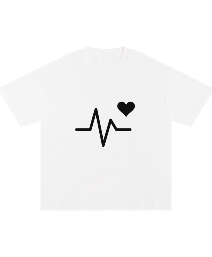 ONEGLYPH Heartbeat Line Symbol Tee