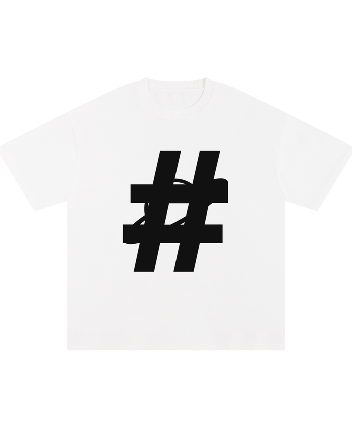ONEGLYPH Hashtag Symbol Tee