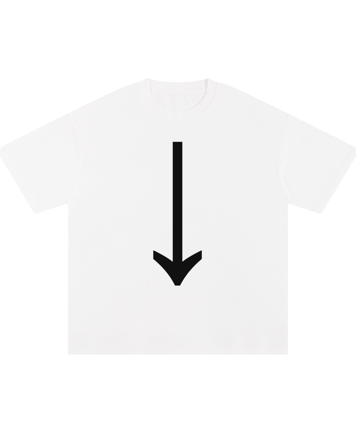 ONEGLYPH Down Arrow Symbol Tee