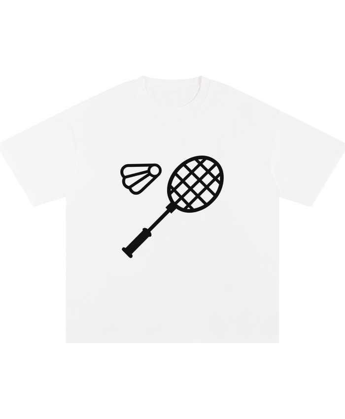 ONEGLYPH Badminton Symbol Tee