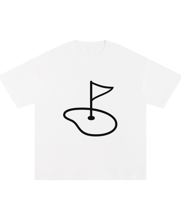 ONEGLYPH Golf Flag Symbol Tee