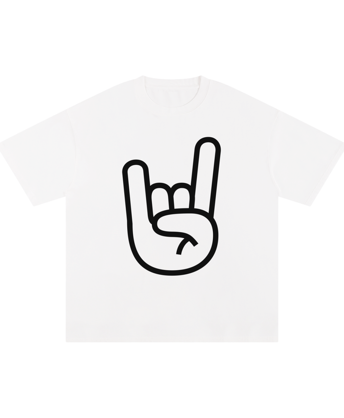 ONEGLYPH Rock Hand Symbol Tee